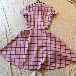 Vintage - wool - dress - size 8 - wool